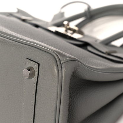 Hermes Togo Birkin 30 Gris Mouette 10 of 38