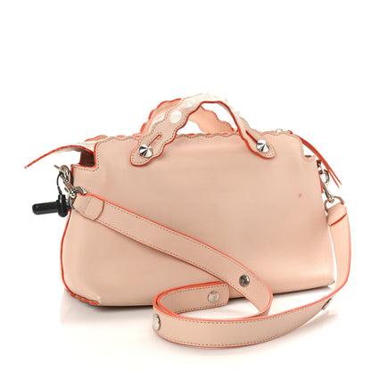 Fendi Vitello Dolce Scalloped Studded Medium By The Way Boston Bag Plaster 2 of 9