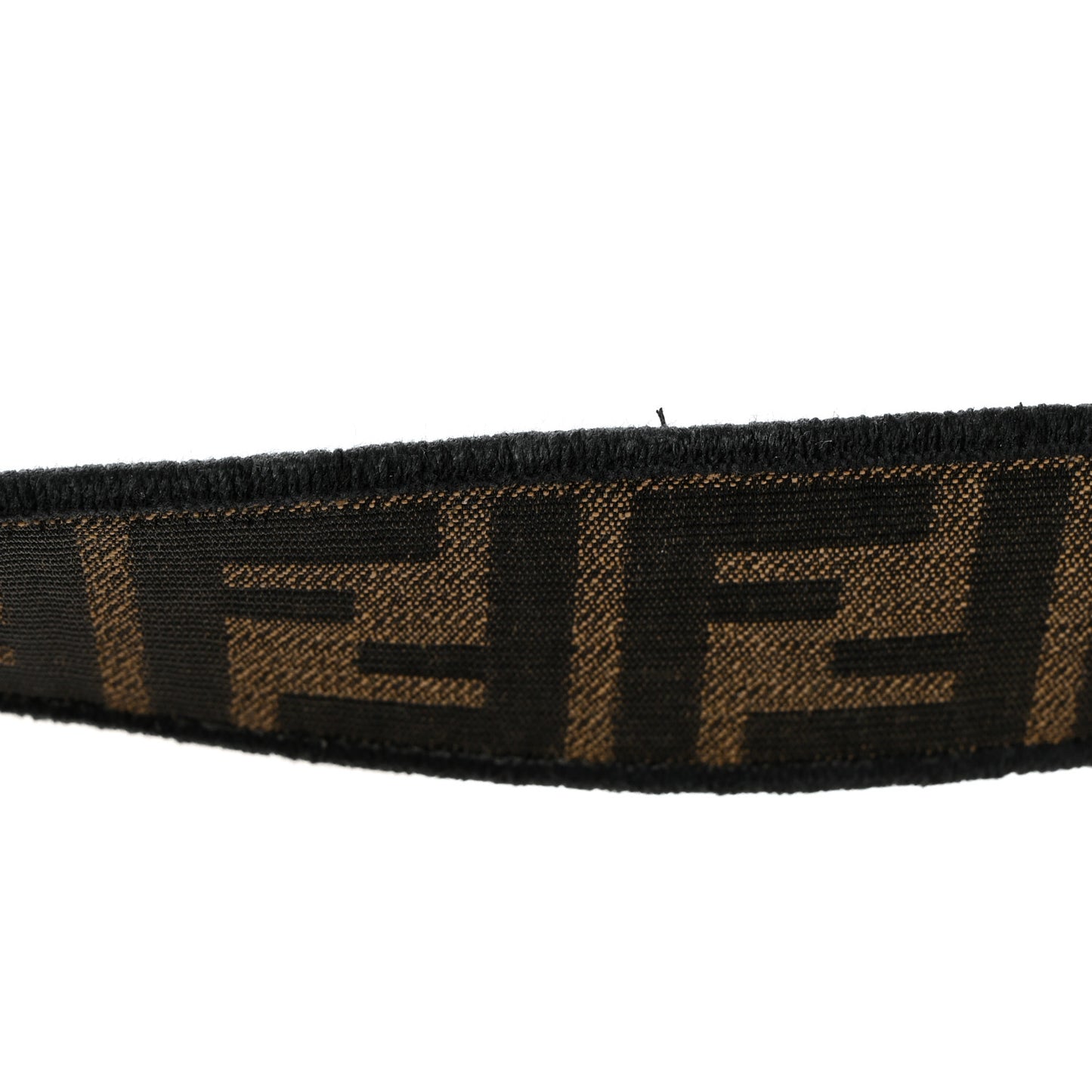 Fabric Jacquard FF 1974 Cell Pocket Strap You Tobacco Moro Black