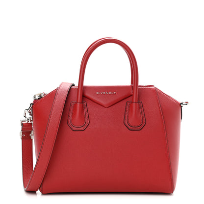 Givenchy Sugar Goatskin Small Antigona Vermillon 1 of 9