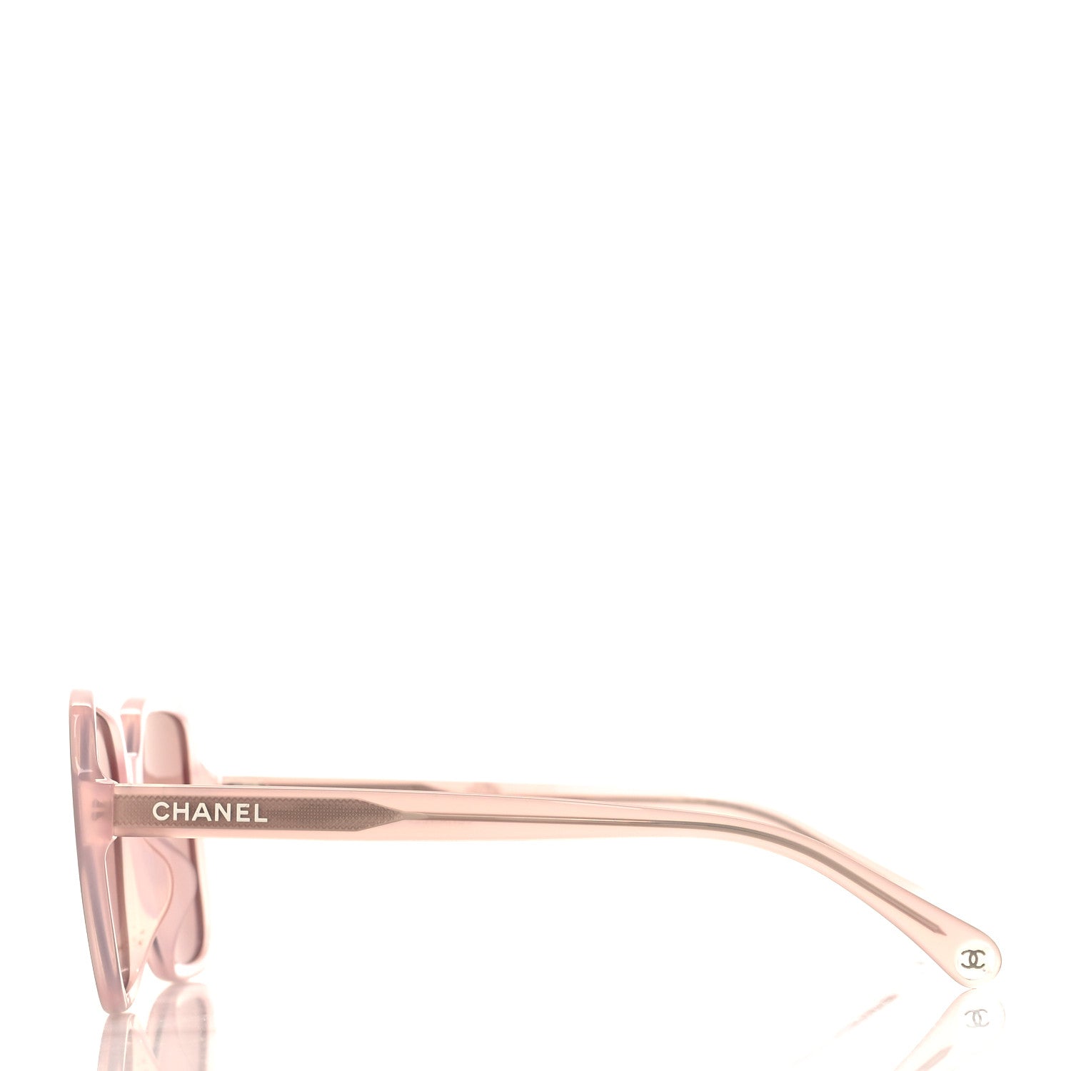 Chanel Acetate Square Sunglasses 5505 Light Pink 3 of 6
