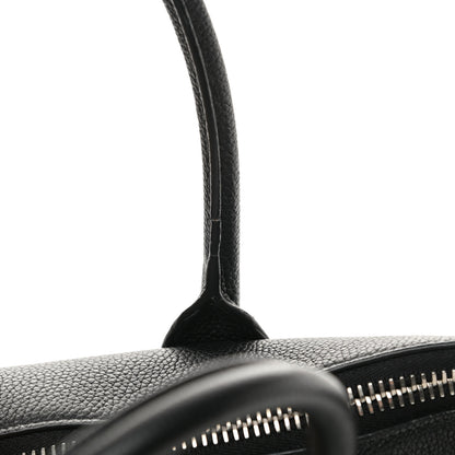 Saint Laurent Grained Calfskin Medium Souple Sac De Jour Duffle Black 11 of 12
