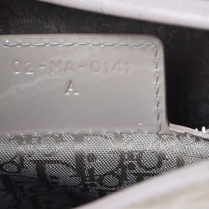 Christian Dior Patent Cannage Large Lady Dior Grey 7 of 10