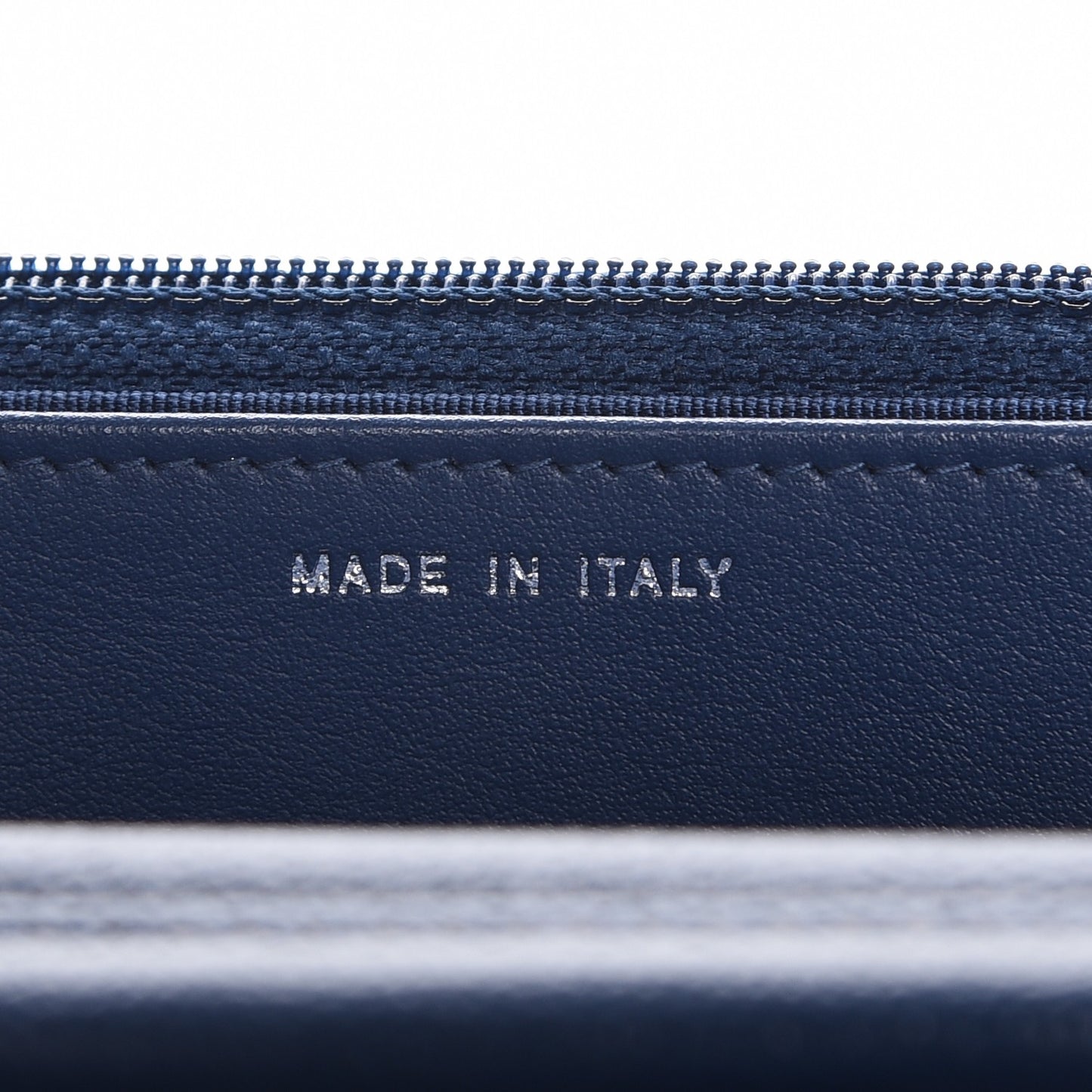 Caviar Chevron Wallet On Chain WOC Navy