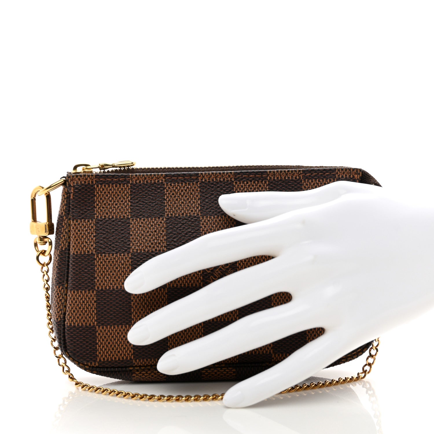 Louis Vuitton Damier Ebene Mini Pochette Accessories 2 of 8