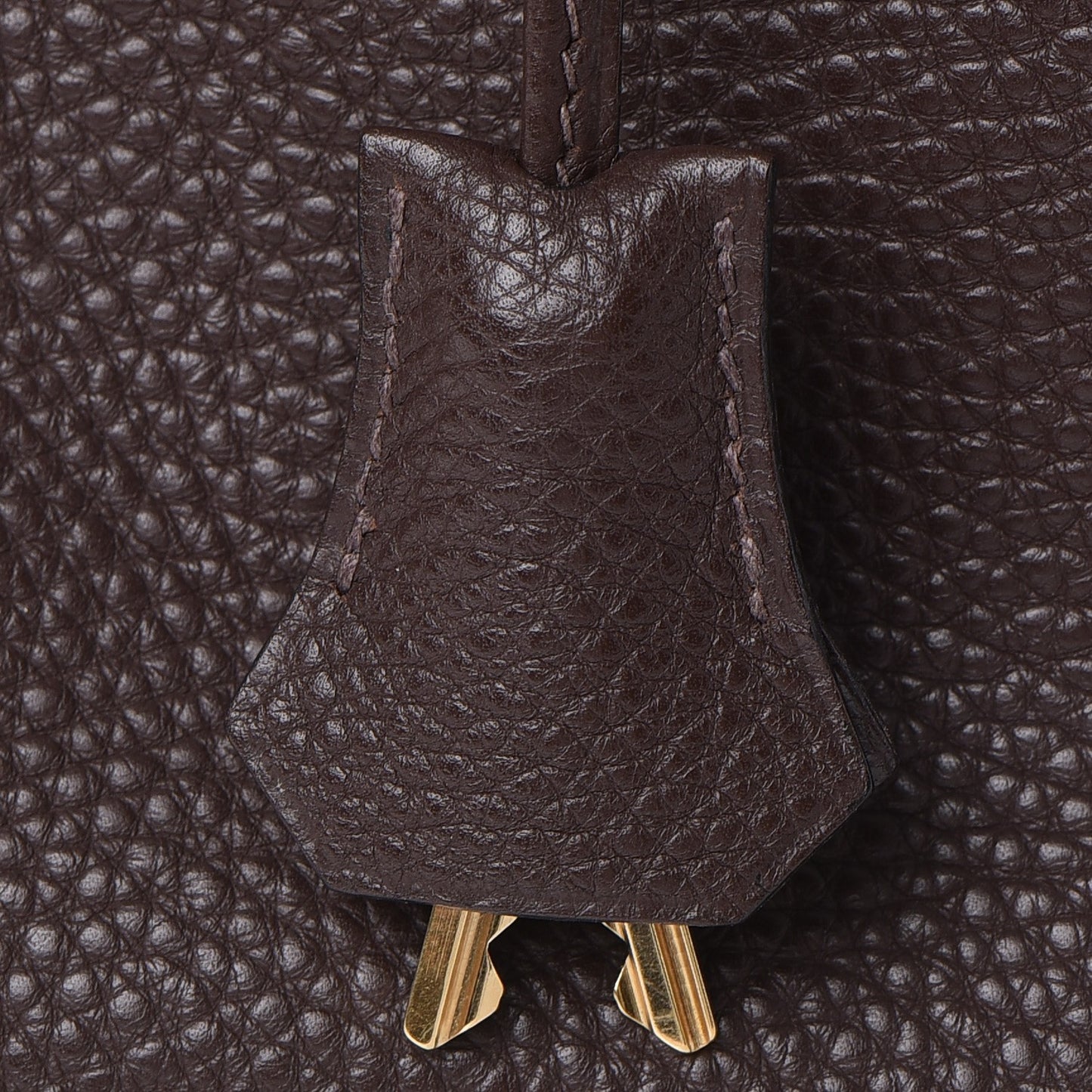 Togo Birkin 35 Chocolate