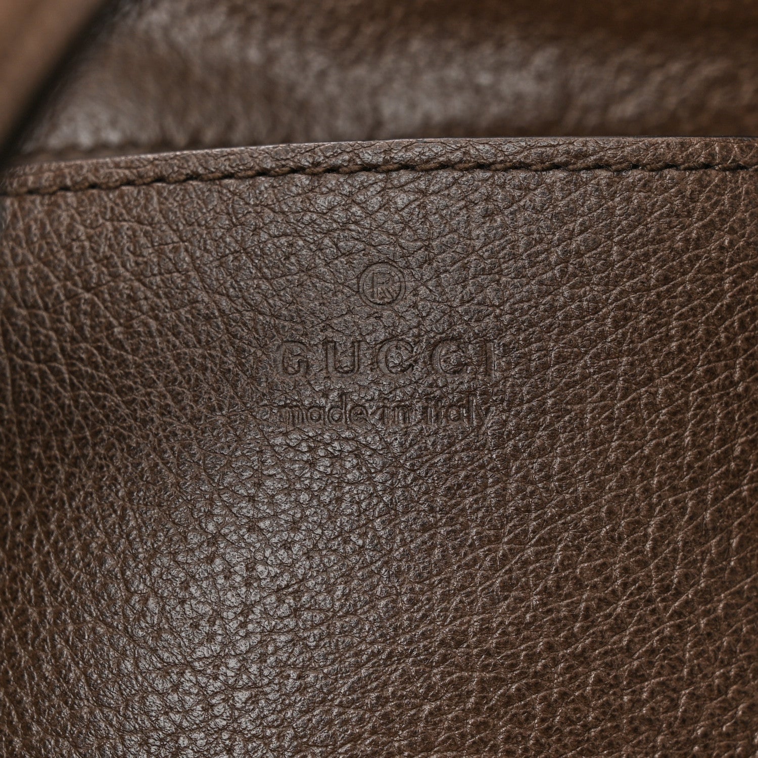 Gucci GG Supreme Monogram Web Small Ophidia Bucket Bag Brown 6 of 14