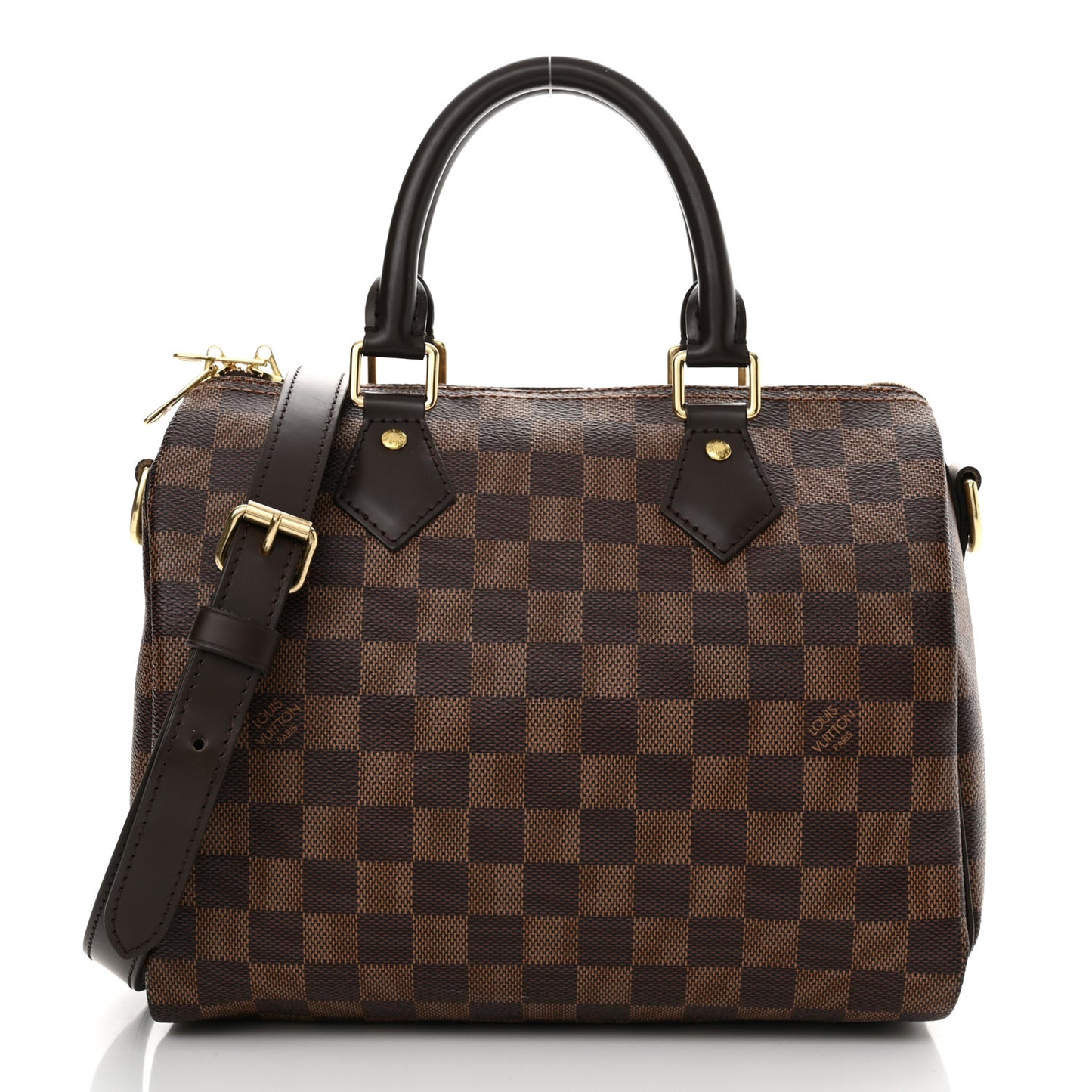 Damier Ebene Speedy Bandouliere 25