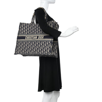 Christian Dior Oblique Book Tote Blue Multicolor 2 of 11