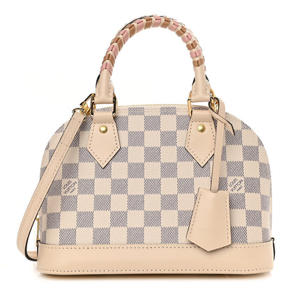 Louis Vuitton Damier Azur Braided Alma BB 1 of 10