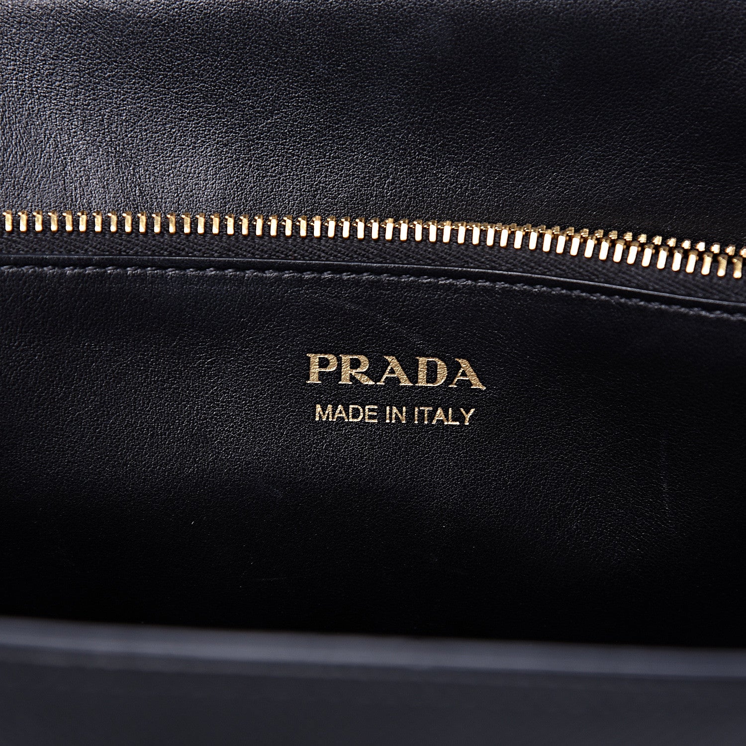 Prada Saffiano Cuir Calfskin Medium Monochrome Top Handle Tote Black 6 of 9