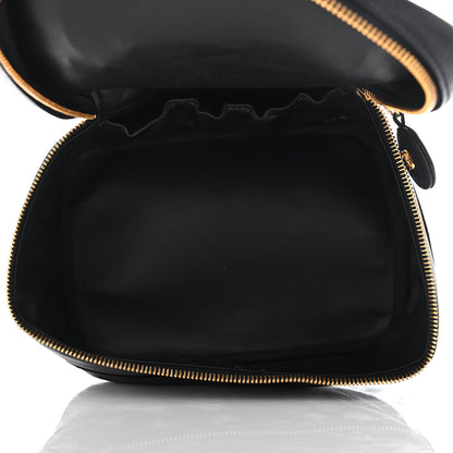 Chanel Calfskin Vanity Cosmetic Bag Black 5 of 11
