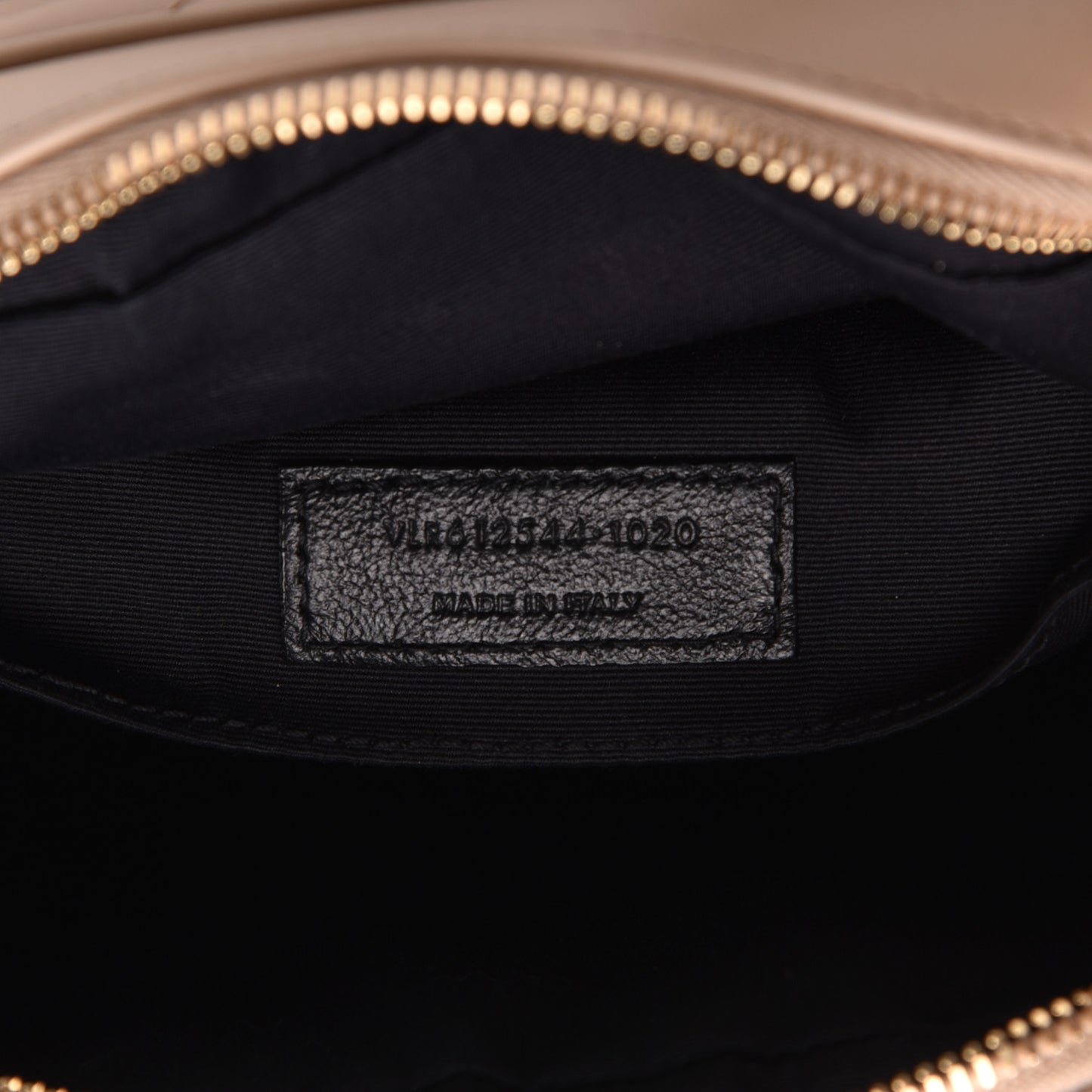 Calfskin Matelasse Monogram Lou Camera Bag Dark Beige