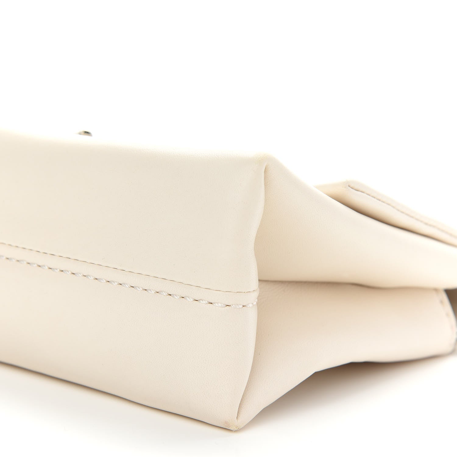 3.1 Phillip Lim Calfskin Alix Soft Flap Clutch White 9 of 9
