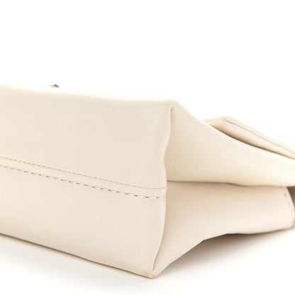 3.1 Phillip Lim Calfskin Alix Soft Flap Clutch White 9 of 9