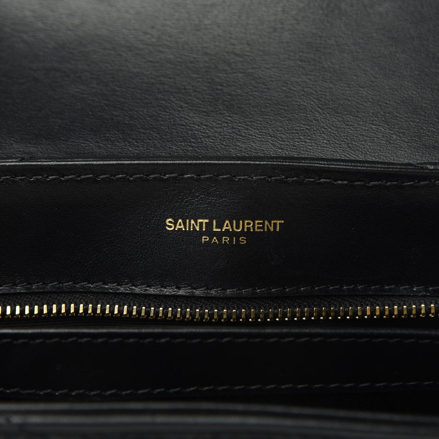 Calfskin Y Quilted Monogram Toy Loulou Crossbody Bag Black