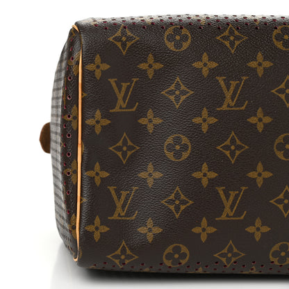 Louis Vuitton Monogram Perforated Speedy 30 Fuchsia 11 of 17