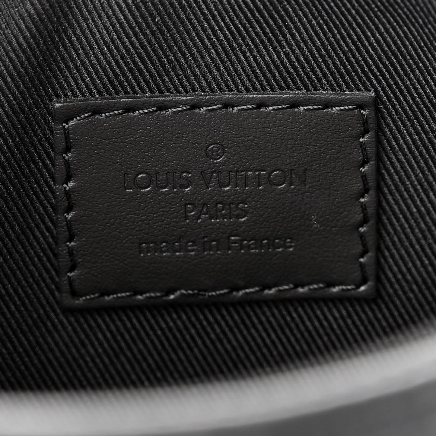 Grained Calfskin Aerogram Keepall XS Black