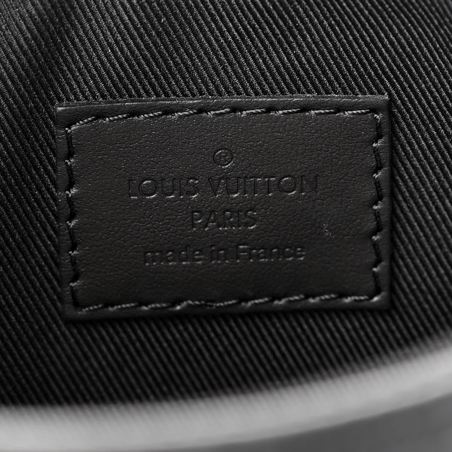 Louis Vuitton Grained Calfskin Aerogram Keepall XS Black 6 of 8