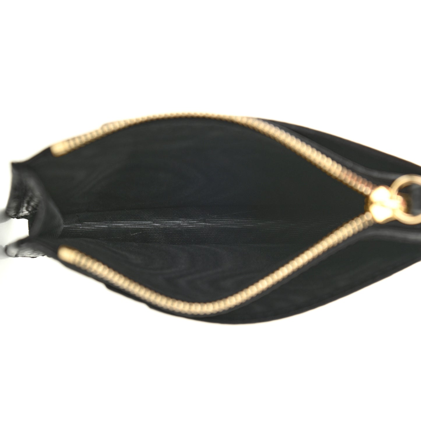 Dollar Calfskin GG Marmont Coin Case Card Holder Black