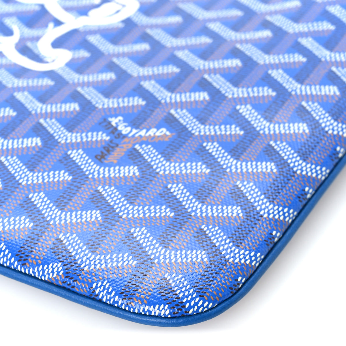 Goyardine Senat Pochette MM Sky Blue