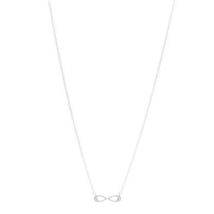 Tiffany Sterling Silver Mini Infinity Pendant Necklace 1 of 6