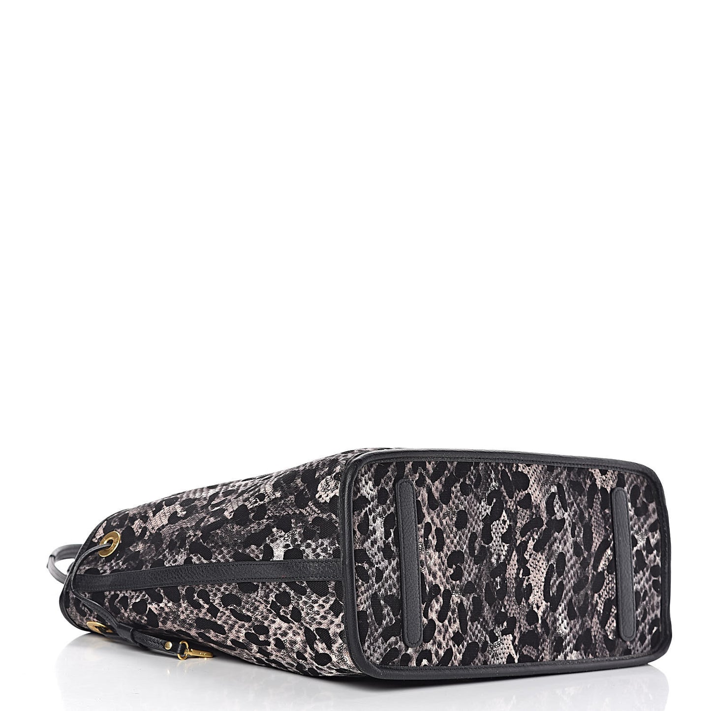 Visetos Medium Project Reversible Shopper Tote Black