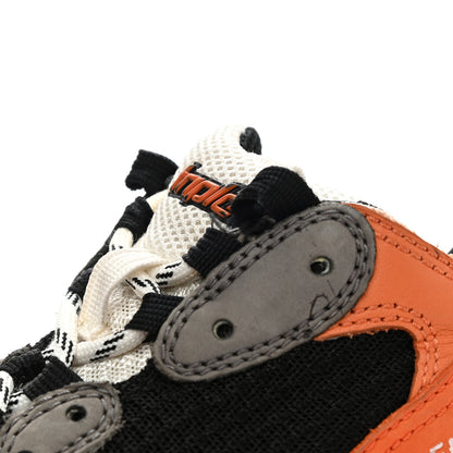 Balenciaga Mesh Nubuck Womens Triple S Sneakers 37 Orange Gris Black 9 of 14