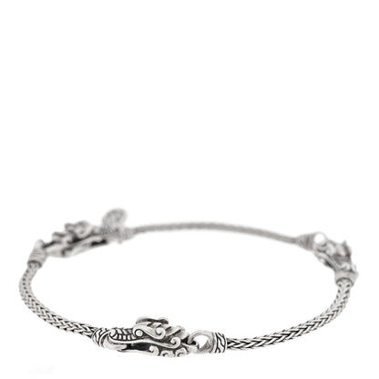 John Hardy Sterling Silver Legends Naga Station Bracelet 1 of 3