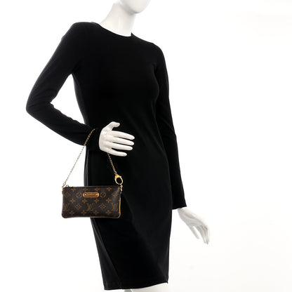 Louis Vuitton Monogram Pochette Milla MM 2 of 9