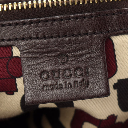Gucci Guccissima Studded Pelham Shoulder Bag Dark Brown 5 of 8