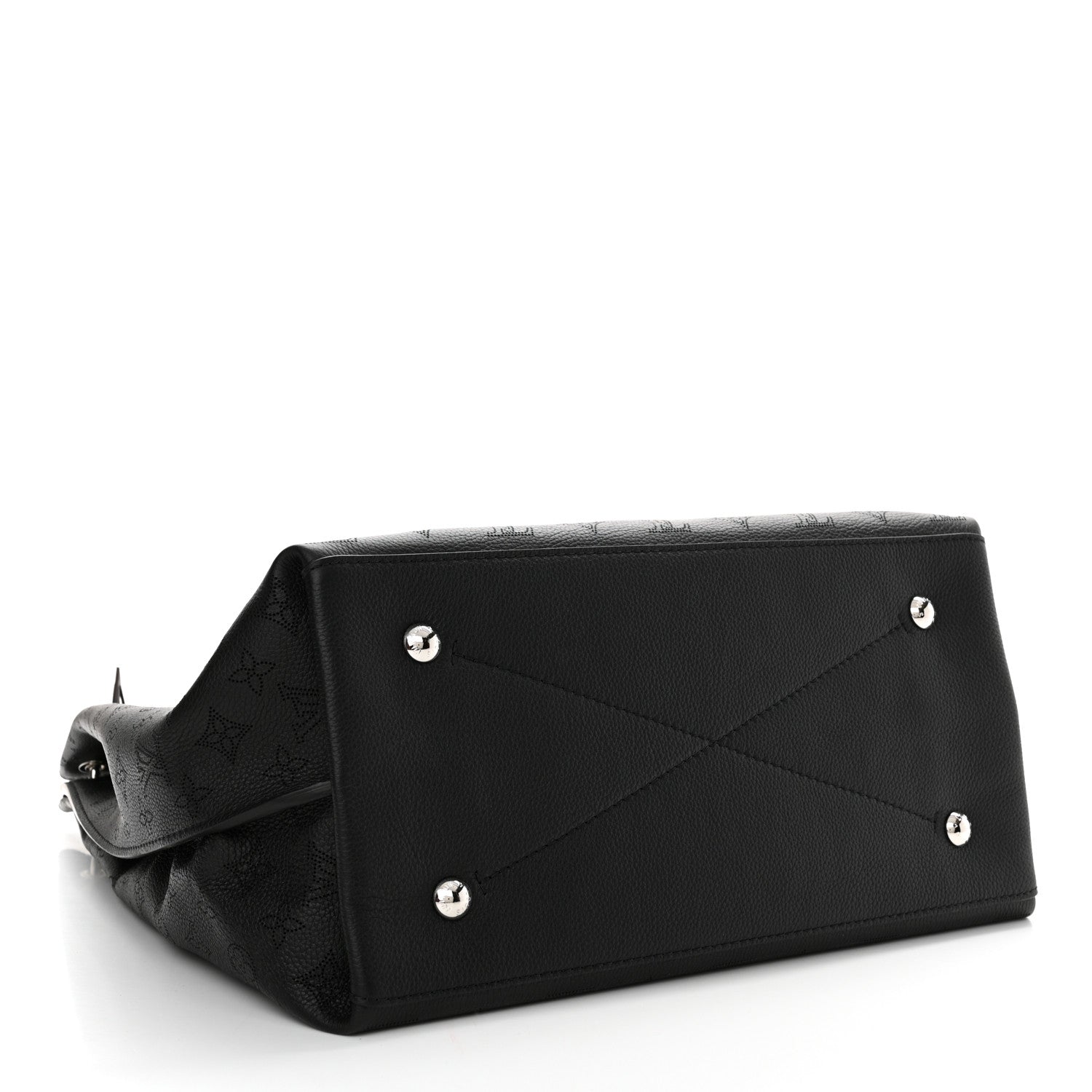 Louis Vuitton Mahina Carmel Hobo Black 4 of 11