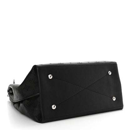Louis Vuitton Mahina Carmel Hobo Black 4 of 11
