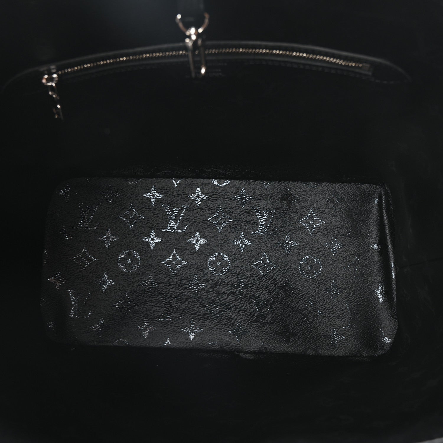 Louis Vuitton X UF Tufted Monogram Neverfull MM Black White 6 of 10