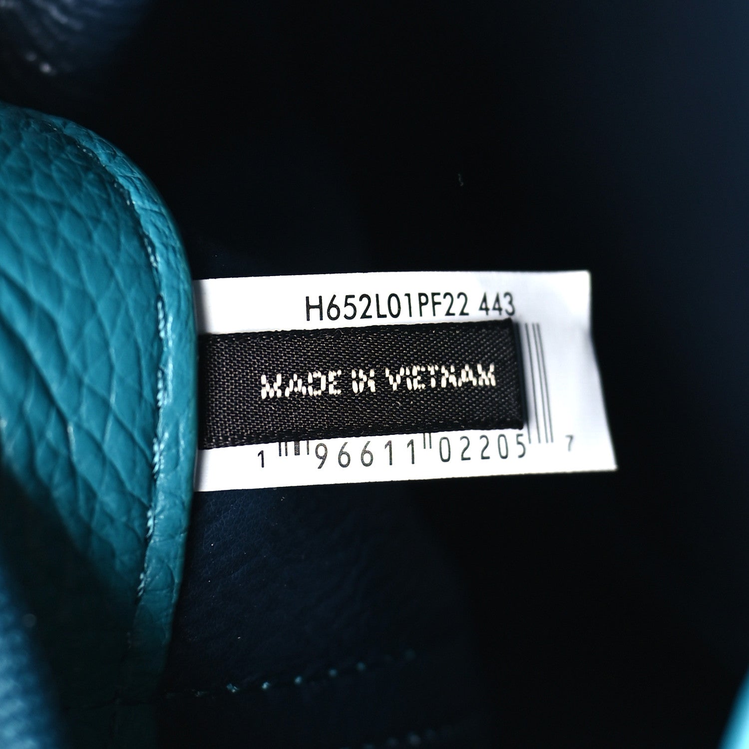 Marc Jacobs Grained Calfskin Mini The Bucket Bag Harbor Blue 7 of 11