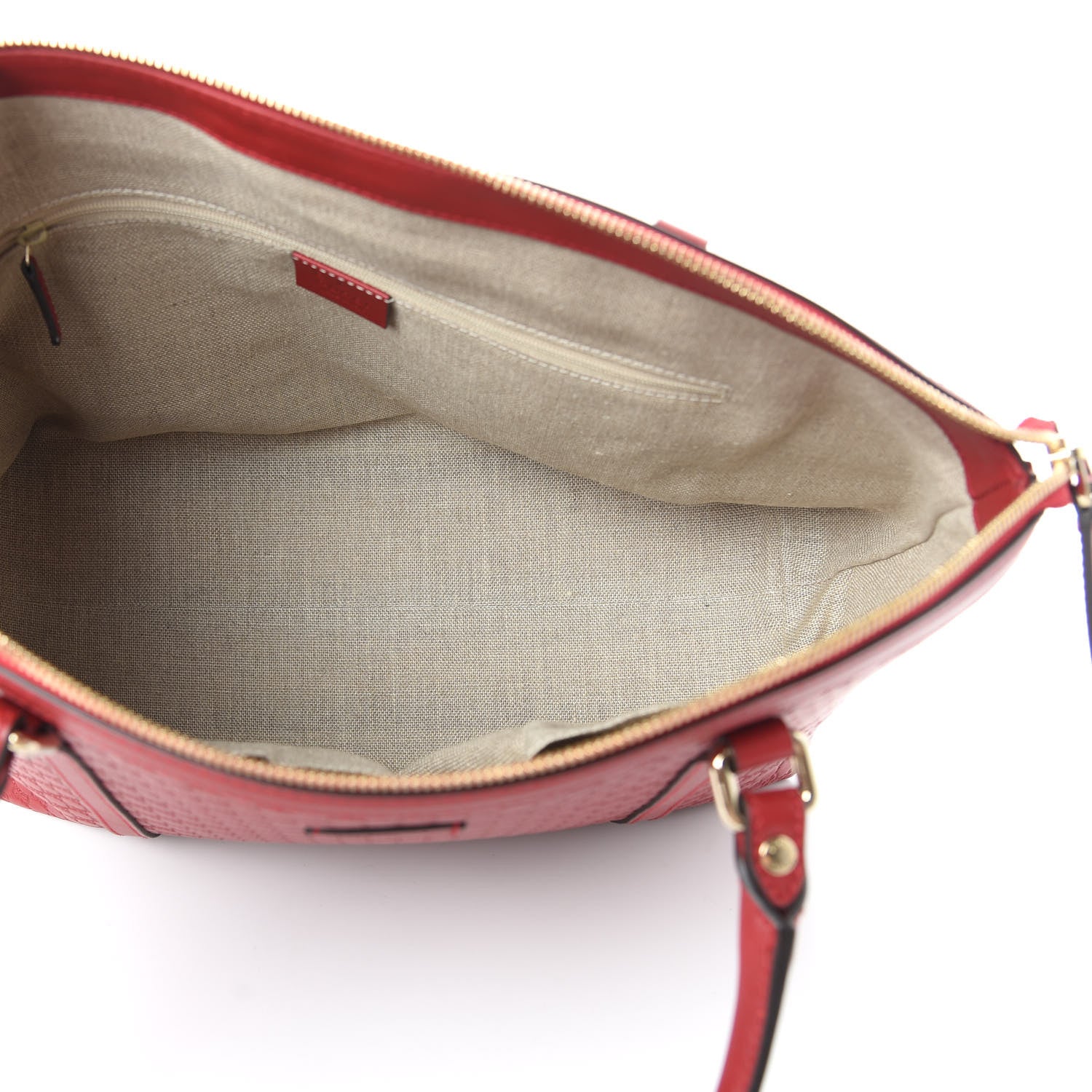 Gucci Soft Microguccissima Dome Satchel Red 5 of 10
