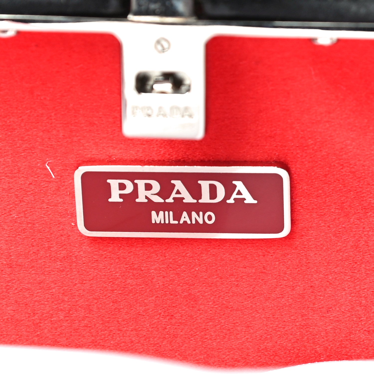 Prada Sequin Crystal Cocktail Chain Clutch Black 6 of 11