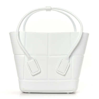 Bottega Veneta Rubber Intrecciato Mini Arco Tote White 1 of 11