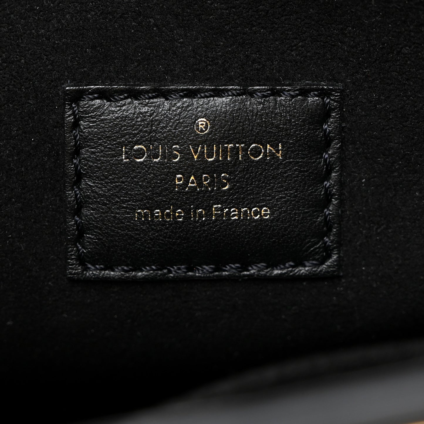 Calfskin Monogram On My Side PM Black