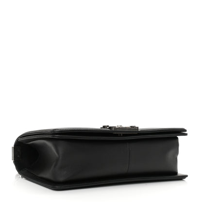 Chanel Calfskin Quilted Medium Boy Flap Black 4 of 11