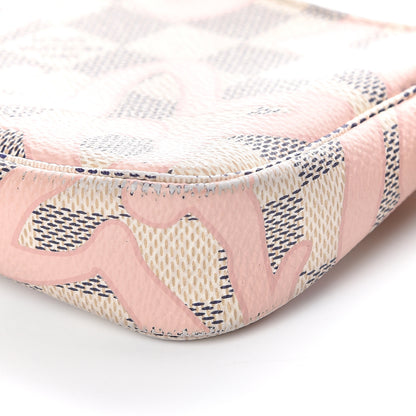 Louis Vuitton Damier Azur Tahitienne Mini Pochette Accessories 9 of 11