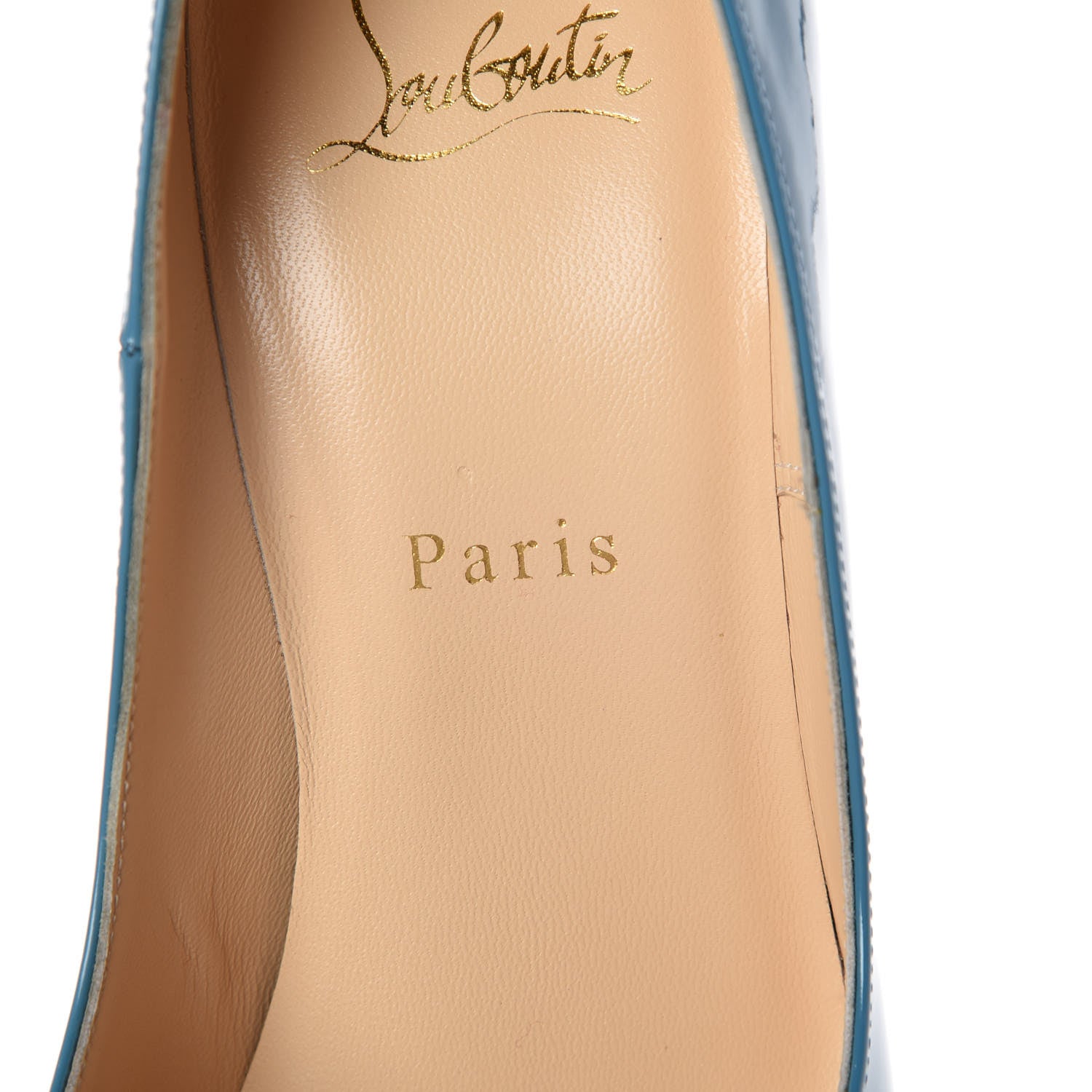 Christian Louboutin Patent So Kate 120 Pumps 37.5 Celeste 6 of 9