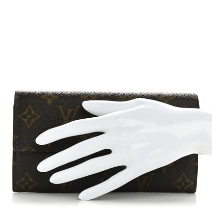 Louis Vuitton Monogram Sarah Wallet 2 of 9