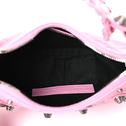 Balenciaga Agneau Arena Le Cagole Shoulder Bag XS Candy Pink 5 of 9