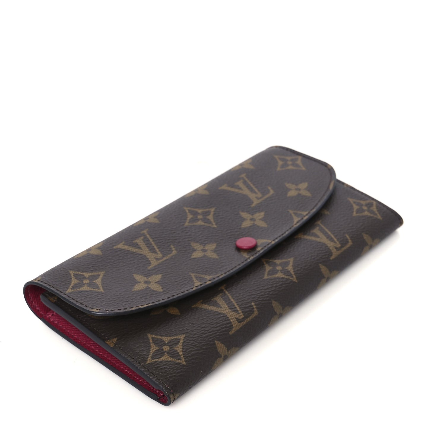 Monogram Emilie Wallet Fuchsia