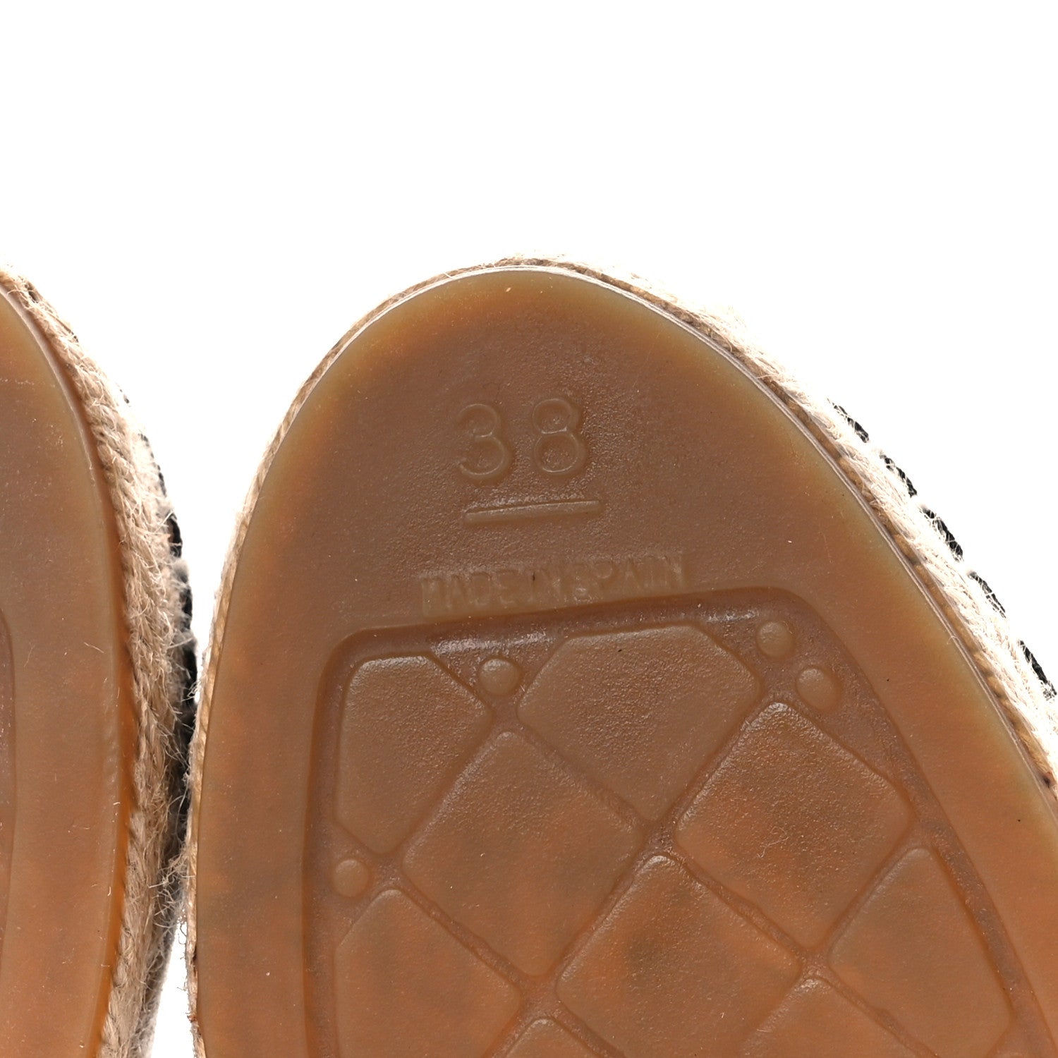 Chanel Denim CC Espadrilles 38 Blue Black 8 of 11