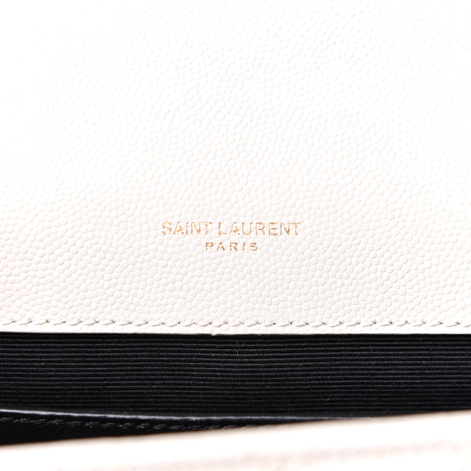 Saint Laurent Grain De Poudre Textured Mixed Matelasse Medium Triquilt Monogram Satchel Crema Soft 7 of 12