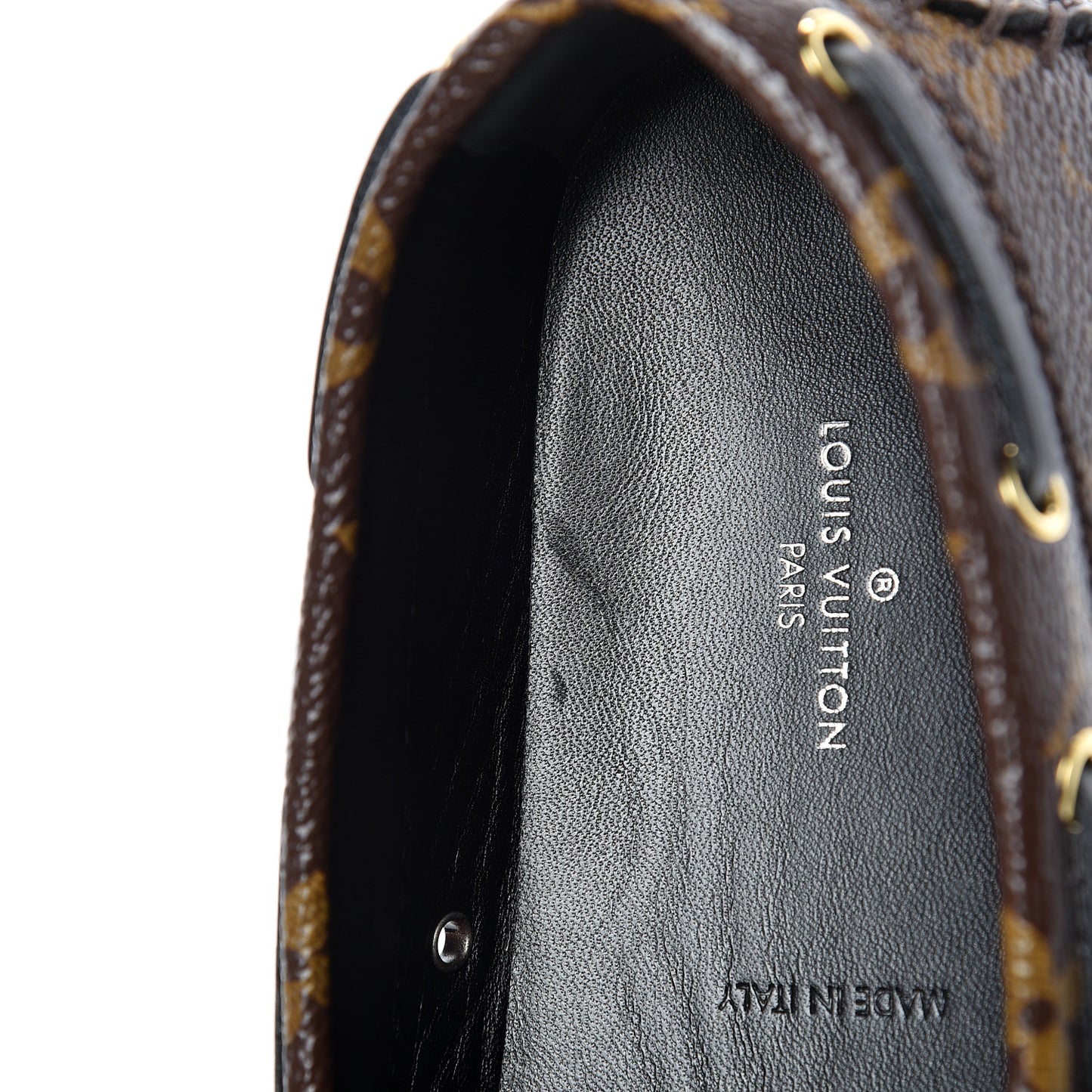 Patent Monogram Gloria Loafers 37.5