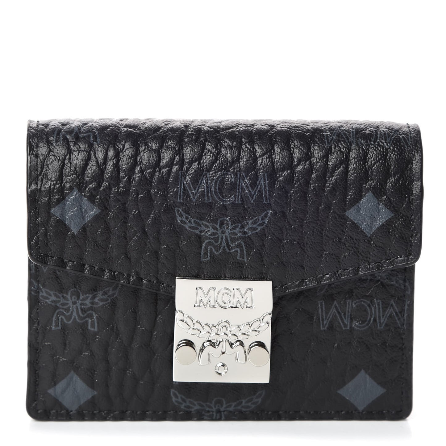 Visetos Mini Accordion Card Wallet Black