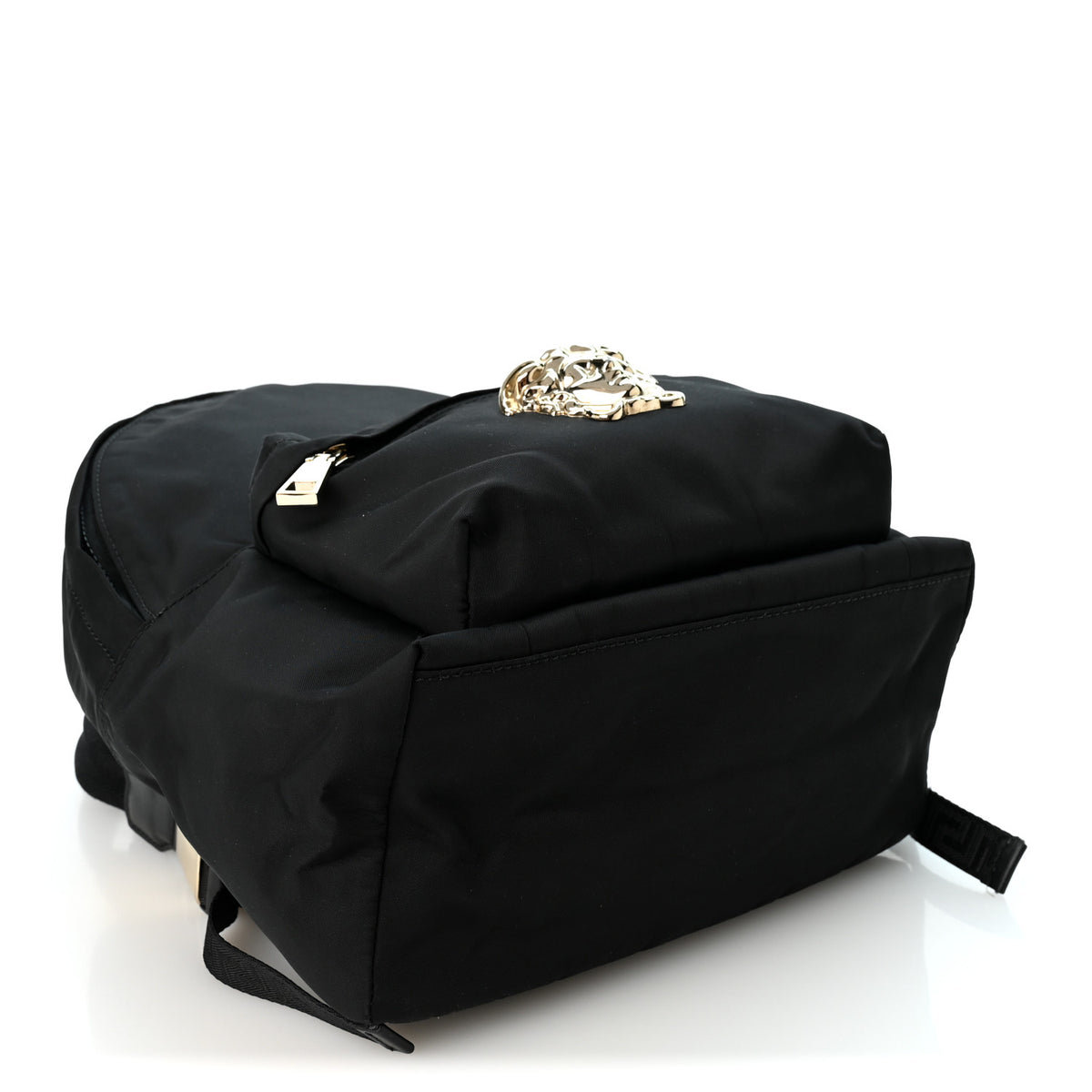 Nylon Mini Palazzo Backpack Black